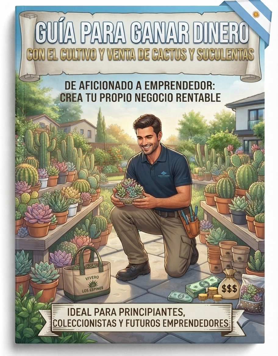 Crea tu negocio de Cactus y Suculentas